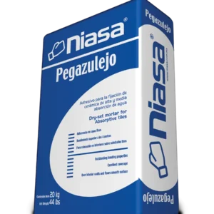 PEGAZULEJO BLANCO NIASA SACO 20 KG.