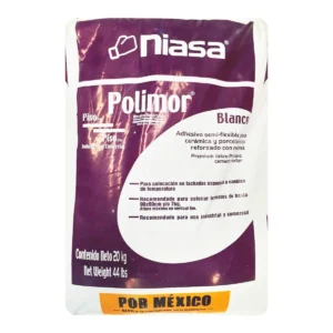 POLIMOR BLANCO  NIASA SACO 20 KG.