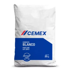 CEMENTO BLANCO 25 KG