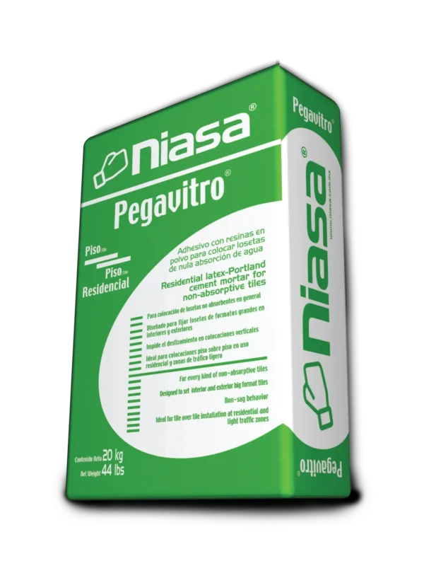 PEGAVITRO BLANCO NIASA SACO 20 KG.