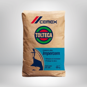 IMPERCEM CEMENTO GRIS 50 KG.