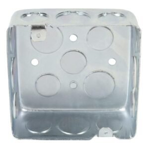 CAJA CUADRADA GALV. DE 4 X 4