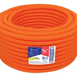 POLIDUCTO FLEXIBLE 3/4 ROLLO 100 M C/GUIA