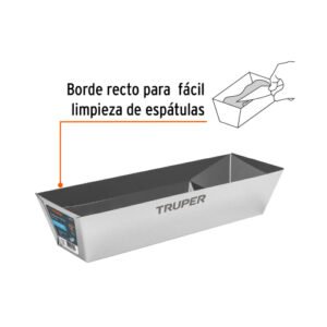 RECIPIENTE DE ACERO INOXIDABLE PARA MEZCLA 12"