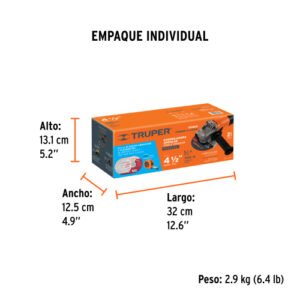 ESMERILADORA 4-1/2" 750W