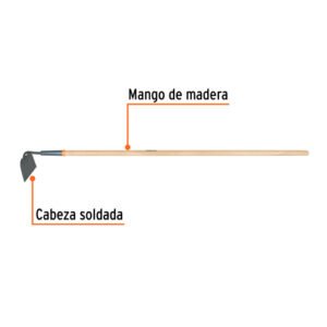 AZADON JARDINERO CLASSIC, MANGO 54"