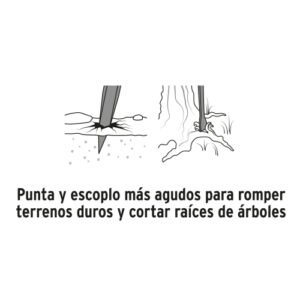 BARRETA DE PUNTA DE 1"X150 CM