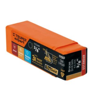 BROCA DE ALTA VELOCIDAD DE 3/8"