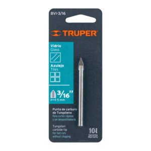 BROCA PARA VIDRIO Y AZULEJO 3/16"