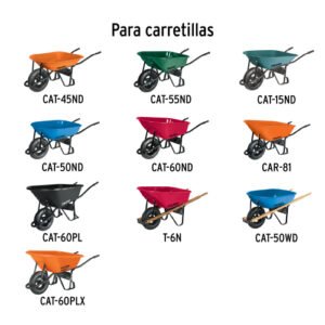CAMARA P/LLANTA DE CARRETILLA 16"