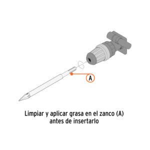 CINCEL PLANO GRUESO SDS PLUS 1 1/2X10
