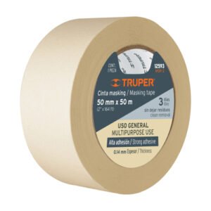 CINTA MASKING TAPE, 2" X 50 CM