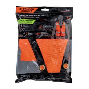 CHALECO SEG. REF. NARANJA C/BOLSA