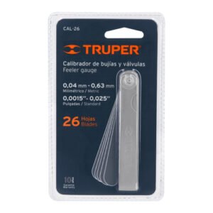 CALIBRADOR PARA BUJIAS, 26 HOJAS