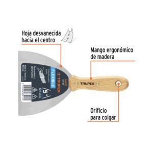 ESPÁTULA FLEXIBLE, 5"