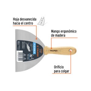 ESPATULA FLEXIBLE 6"