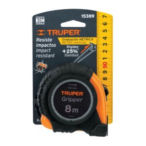 FLEXOMETRO CONTRA IMPACTO,8M,25MM