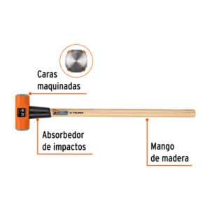 MARRO OCTAGONAL 12LB, 36"
