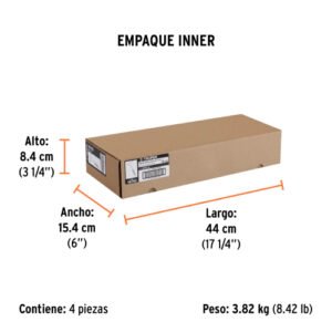 MARTILLO UÑA RECTA 16oz MANGO TUBULAR