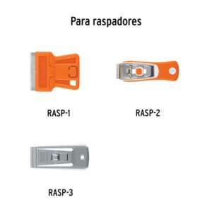 REPUESTO P/RASPADOR, BLISTER CON 5 PZAS