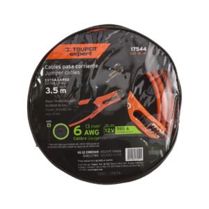 CABLES PASA CORRIENTE 3.5 M, CALIBRE 6 AWG