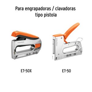 GRAPAS PARA ET-50, CAJA CON 1000 PZAS