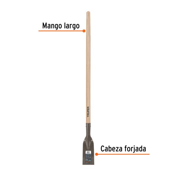 RASPADOR 4" MANGO LARGO 54"