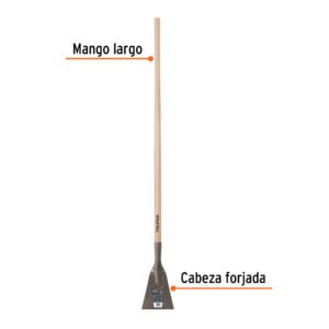 RASPADOR 7" MANGO LARGO 54"