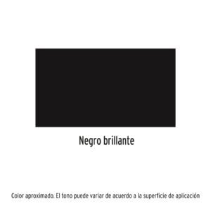 PINTURA EN AEROSOL NEGRO BRILLANTE