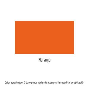 PINTURA EN AEROSOL, NARANJA