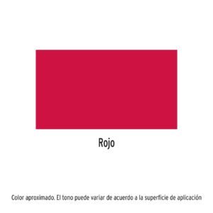 PINTURA EN AEROSOL, ROJO
