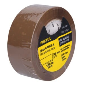 CINTA DE EMPAQUE CANELA, 150M
