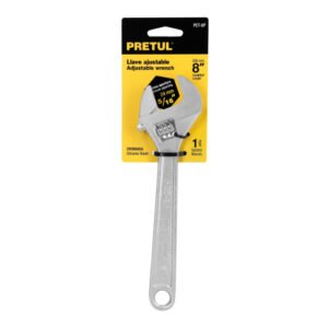 LLAVE PERICA AJUSTABLE CROMADO 8" PRETUL