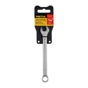 LLAVE COMBINADA, 7/16 X 130MM PRETUL