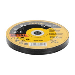 DISCO TIPO 41 P/CORTE FINO METAL 7" 1.5MM PRETUL