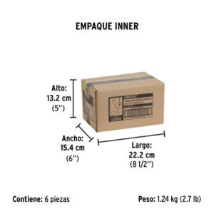 KIT 3 BROCASIERRAS P/ MADERA P/ CERRADURAS, BLISTER PRETUL