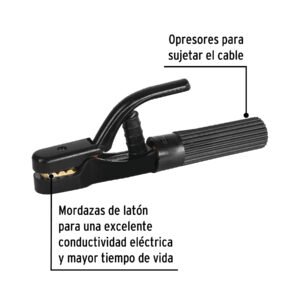 PINZA PORTA ELECTRODO 500A
