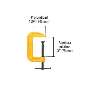 PRENSA DE HIERRO NODULAR 3", PRETUL
