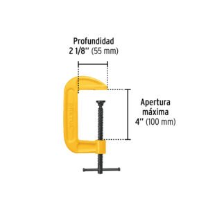 PRENSA DE HIERRO NODULAR 4", PRETUL