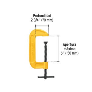 PRENSA DE HIERRO NODULAR 5", PRETUL