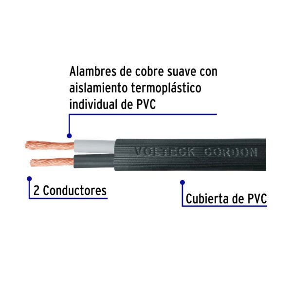 CABLE USO RUDO 2 x 12 AWG