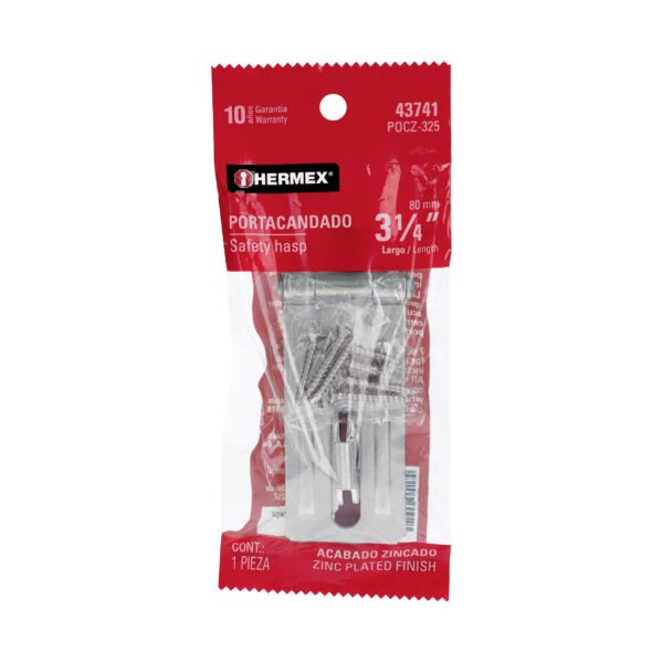 PORTACANDADO ACERO ZINCADO 3-1/4"