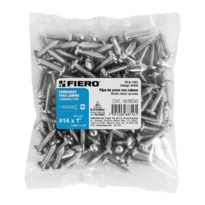 PIJA PARA LAMINA, #14, 1"
