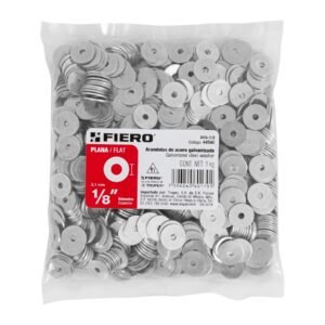 ARANDELA DE ACERO GALVANIZADO DE 1/8