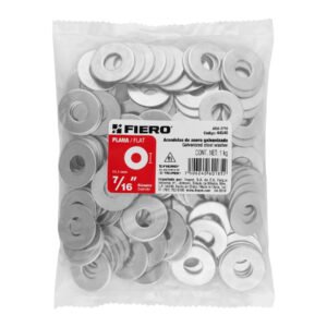 ARANDELA DE ACERO GALVANIZADO DE 7/16
