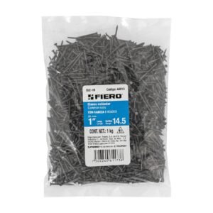 CLAVO 1" CON CABEZA BOLSA 1 KG
