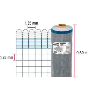 MALLA MOSQUITERA PLASTICA .60 CM DE ANCHO