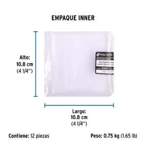 TAPA DE ACERO P/CAJA 4x4"