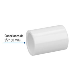 COPLE DE PVC, 1/2"
