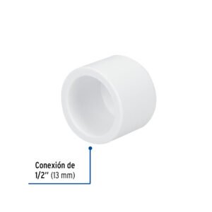 TAPON DE PVC 1/2", FOSET